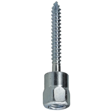 5/16 x 2-1/2 Inch Vertical Wood Rod Hanger for 3/8-16 Threaded Carbon Steel JRWV37212 (Pack of 25)