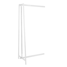 47"W x 96"H Aspect Add-On Kit for Large Double-Sided Freestanding Merchandiser for Retail Display Gloss White Frame APFS96AOW