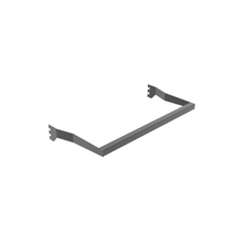 24" x 11" Aspect Retail Merchandisers Apparel Display Bar Adjustable Hangrails Matte Black APHR2411MAB