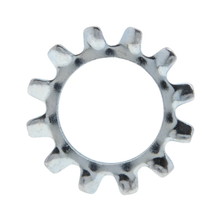 10 Inch External Tooth Lock Washer Electrical Supplies Steel Zinc JLWX5M (Pack of 1000)