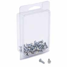 6-32 x 1/2 Inch Wall Plate Screw Screws Oval Slotted Steel Zinc Black SP178B (Pack of 1000)