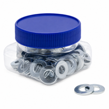 3/4 Inch Heavy-Duty Electrical H1 Steel Zinc Flat Washers SW78B (Pack of 1040)