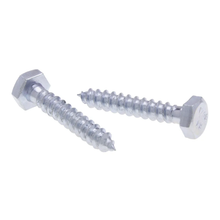 5/16 X 2 Inch BLS and JBLS Hexagonal Bolt Zinc Chromate Steel Lag Screw JBLS12 (Pack of 100)