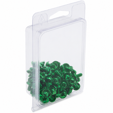 10-32 X 3/8 Inch Connectivity Ground Screw Steel Zinc Green GS20 (Pack of 100)