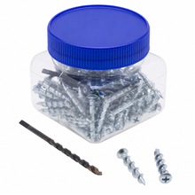 1-1/4 Inch Electrical Supplies Oval Phillips Walldog Anchor MWDOZ114J (Pack of 100)