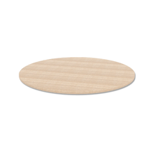 31"L x 31"W x 2"H Inch Shelf for Round Garment Rack Raw Oak Woodgrained ROUNDSOAK