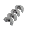 1 Inch CTS Insert Set for Jackman Model 2 Butt Fusion Machine JAC02010CTS