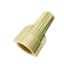 22 to 8 AWG 600V Twister Tan Twist-On Wire Connector 30-341 (Pack of 100)