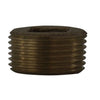 1-1/4” MPT Bronze Countersunk Plug Nipples And Fittings 44636