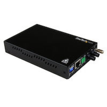 10/100 Mbps Ethernet connection up to 1.2 miles/2km over Multi Mode Fiber Media Converter ST fiber