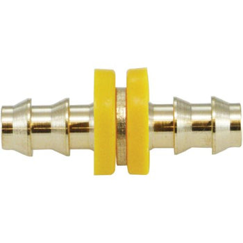 1/4 in Push-On Hose Barbed 1/4 in Push-On Hose Barbed Brass Adapter 30300