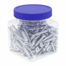 1 Inch 8 Flat Head Phillips Wood Screw Steel Zinc Plated JFWP19 (Pack of 100)