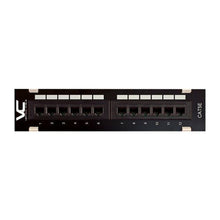 12 Port-Mini 1U CAT5E  110 IDC Patch Panel 041-370M