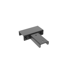 11 Length Aspect T Shaped Gondola Panel Connector Matte Black APWCN2MAB