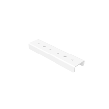 10 Length Aspect Gondola Panel Union Connector Gloss White APWCN3W