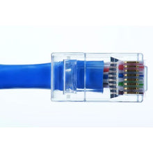 0.041 Inch 23 to 24 AWG CAT6 Large Diameter Feed-Thru Modular Plug 85-376 (Pack of 25)