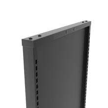 11 Length Aspect Gondola Panel Replacement End Cap Matte Black APWCN4MAB
