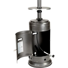 48000 BTU Propane Hammered Bronze Patio Heater With Steel Table Silver HLDS01-CBT