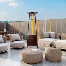 42000 BTU Triangle Boost Flame Tower Heater Hammered Bronze OH-BZ42-6M