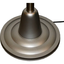 1500W 120V Hiland Standing Electric Patio Heater Stainless Steel Silver Finish HIL-PHH-1500BS