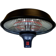 1500W 120V Hiland Indoor/Outdoor Electric Table Top Heater for Black Finish HIL-G15D