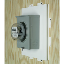 23 x 17-5/8 Inch Gangable Meter Mounting Block For Any Siding Type New/Old Work MM23