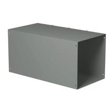 12" x 12" x 24" Type 1 Screw-Cover Steel Lay-In Wireway Section CWSC1224NK