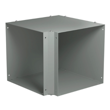 12" x 12" Type 1 Industrial Steel Wireway 90° Elbow with ANSI 61 Gray Finish CWEL1290