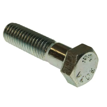 1/4-20 x 1 Inch Hex Head Cap Screw Steel Zinc JBHC2 (Pack of 100)