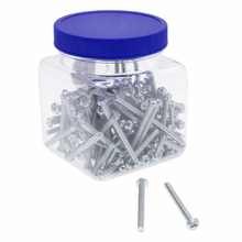 8-32 x 2 Inch Round Head Combination Drive Machine Screw JRM89 (Pack of 100)