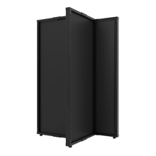 61-1/2 Inch Assembled Height Aspect 4-Sided Pinwheel Gondola Kit 3 Matte Black APWKIT3MAB