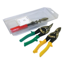 10 Inch Electrical Supplies Aviation Tin Snip Left Cut Red MAVSR
