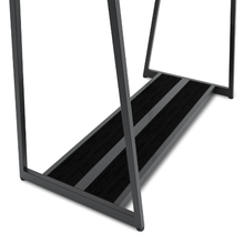 Aspect 48" Floor Merchandiser for Hanging Apparel Kit 1 Matte Black APA48KIT1B