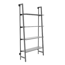 53 Length Aspect Merchandiser Outrigger Kit 1 Matte Black Outrigger with Four Metal Shelves APORMABK1