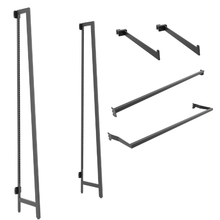 53 Length Aspect Kit 3 Matte Black Outrigger with Two Faceouts and Hangrail APORMABK3