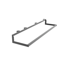 11"L Aspect Saddle Mount Large Drop-Down Hang Bar Matte Black APHBSM48MAB