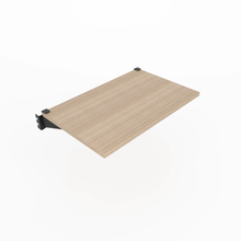 15-1/2 Inch Aspect Premium Wood Retail Display Shelves Raw Oak Woodgrain APSLF24OK