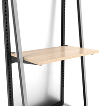 14-11/64 Inch Aspect Wood Shelf Retail Display Bracket Set Matte Black APSLFKBMAB