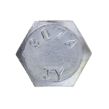 1/2-13 X 1 Inch HTB JHTB and JSHTB Hexagonal Tap Zinc Coated Steel Bolts Box of 1000 HTB46M