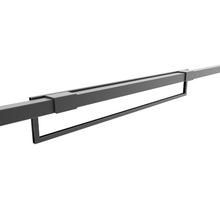 22¾" x 3¼" Inch Aspect Retail Display Merchandiser Promotional Sign Holder Saddle Mount Matte Black APSH24MAB