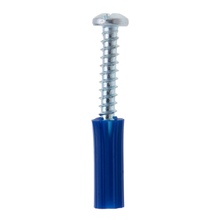 1/4 Inch Light Duty Green Collarless Vinyl Wall Anchor Pan Head Combo Screw WAKJ8 (Pack of 200)