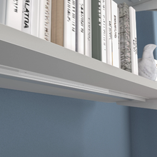 51.25"L x 20"W x 4.5"H Inch Pipeline Outrigger Kit with Four Wood Gloss White Frame with Shelves PSORW3WH