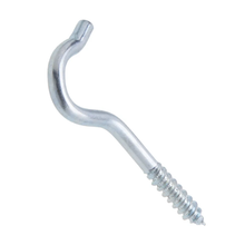 2 x .135 Inch Electrical Supplies Screw Hooks Steel Zinc Chromate Finish JSH1 (Pack of 100)