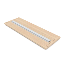 15 3/4 W x 46 3/8 L x 1 T Inch Pipeline Shelves 48" Wide Raw Oak Wood Grain Melamine Covered PSORSLF48-MLOK