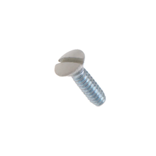 6-32 X 1/2 Inch Oval Head Slotted Machine Screw Steel Zinc Painted Brown SP182 (Pack of 100)