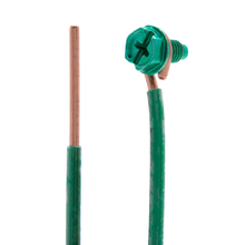 12 Wire Connectivity Series Grounding Accessories Insulated Copper Ground Pigtail PT40 (Pack of 100)