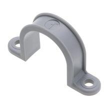 3 Inch PVC U-Style Conduit Strap for Electrical Applications Gray PCS294 (Pack of 5)