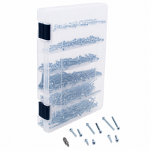 8-32 UNC Round Head Machine Screw Combo Assortment Kit RMK832 (Pack of 370)
