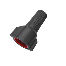 18 to 8 AWG Damp Locations WeatherProof Twist On Wire Connector Model 62 Gray/Red 30-1262J (Pack of 100)