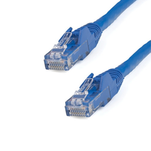 6' CAT6 6 Gigabit 650MHz 100W PoE UTP Snagless W/Strain Relief Ethernet Cable